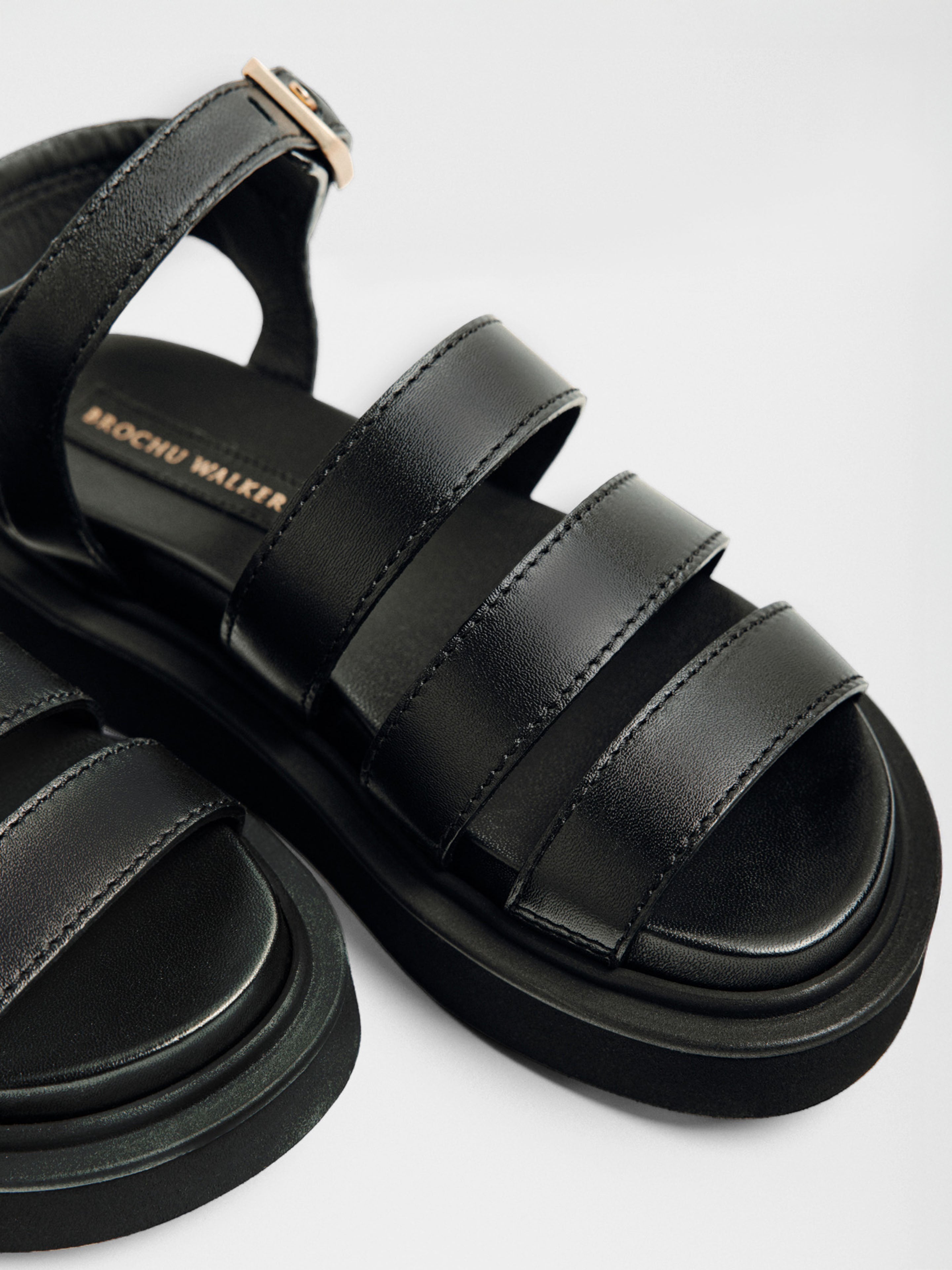 The Seoul Leather Sandal – Sandals | FormaLuxe