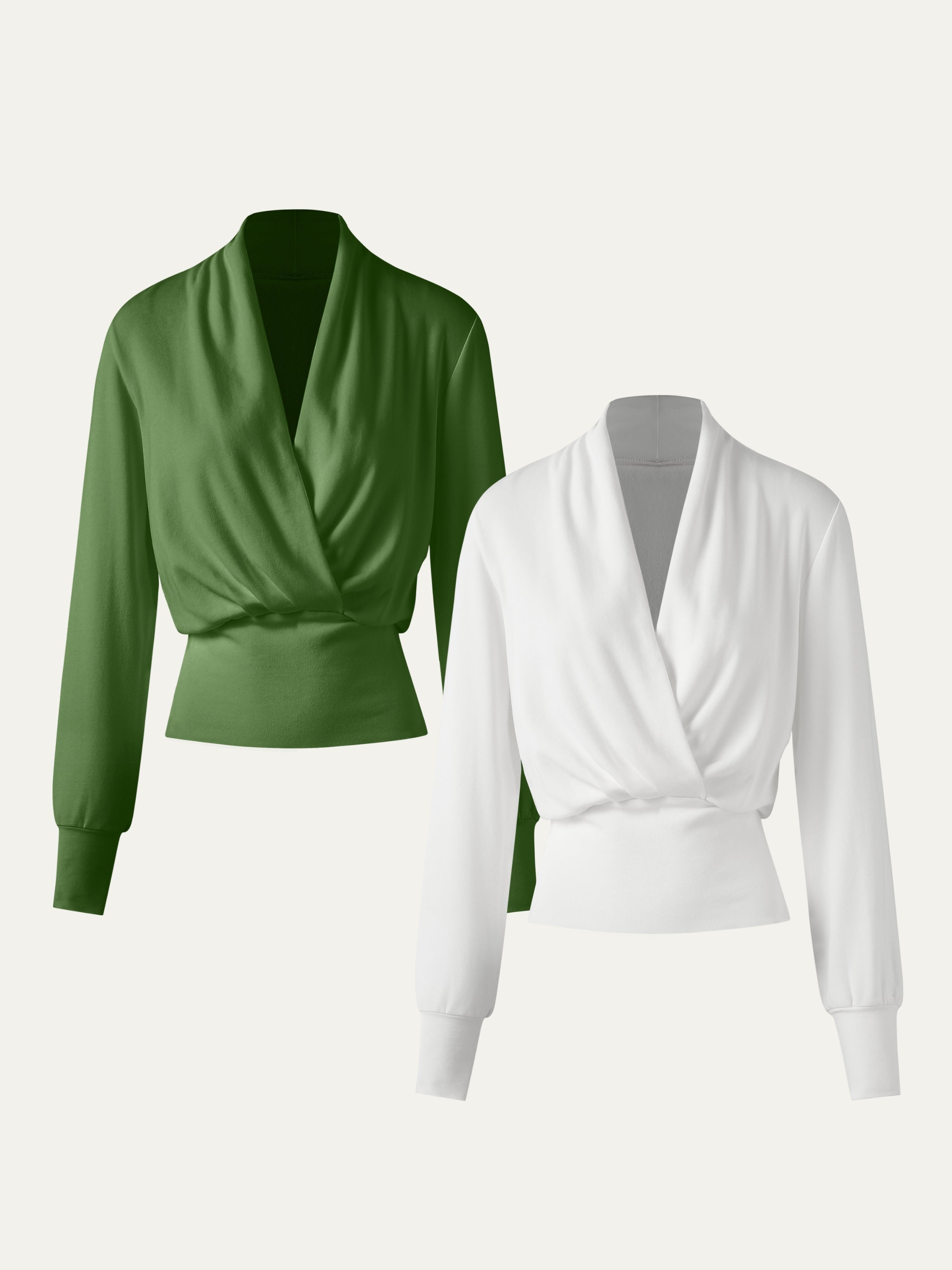 Top enveloppant rentrable Eco-Mousse®2.0 White – Femmes > Hauts > Chemises&Hauts | FormaLuxe