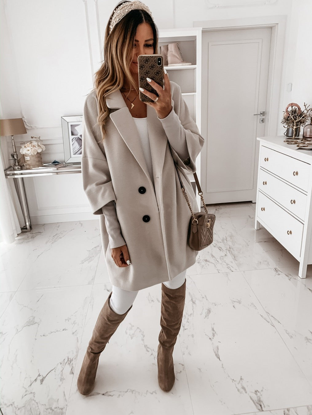 Selvianne – Elegante lange mantel – AUTUMN VIBES | FormaLuxe