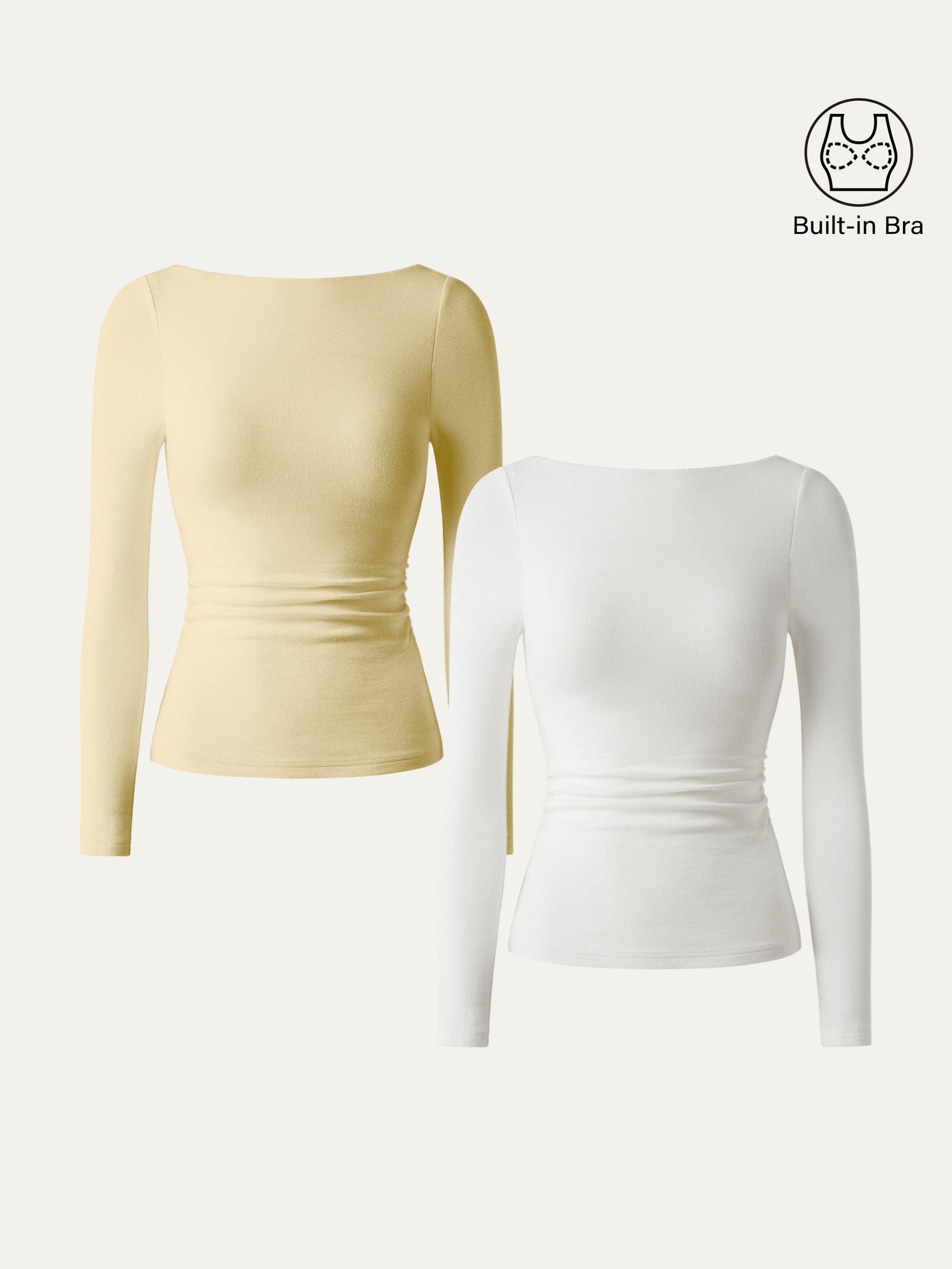 Open-Back Bandless Brami Top Butter Yellow – Women > Tops > Bra Tops | FormaLuxe