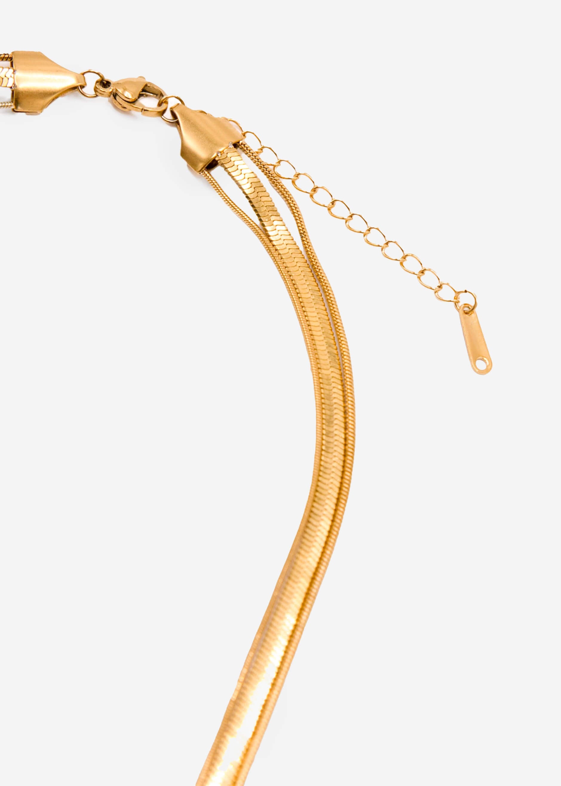 Halskette im Layering Design - gold – Schmuck > Halsketten | FormaLuxe