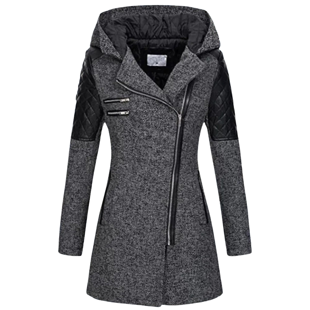 Rosie | Winter Coat Dark Gray | FormaLuxe