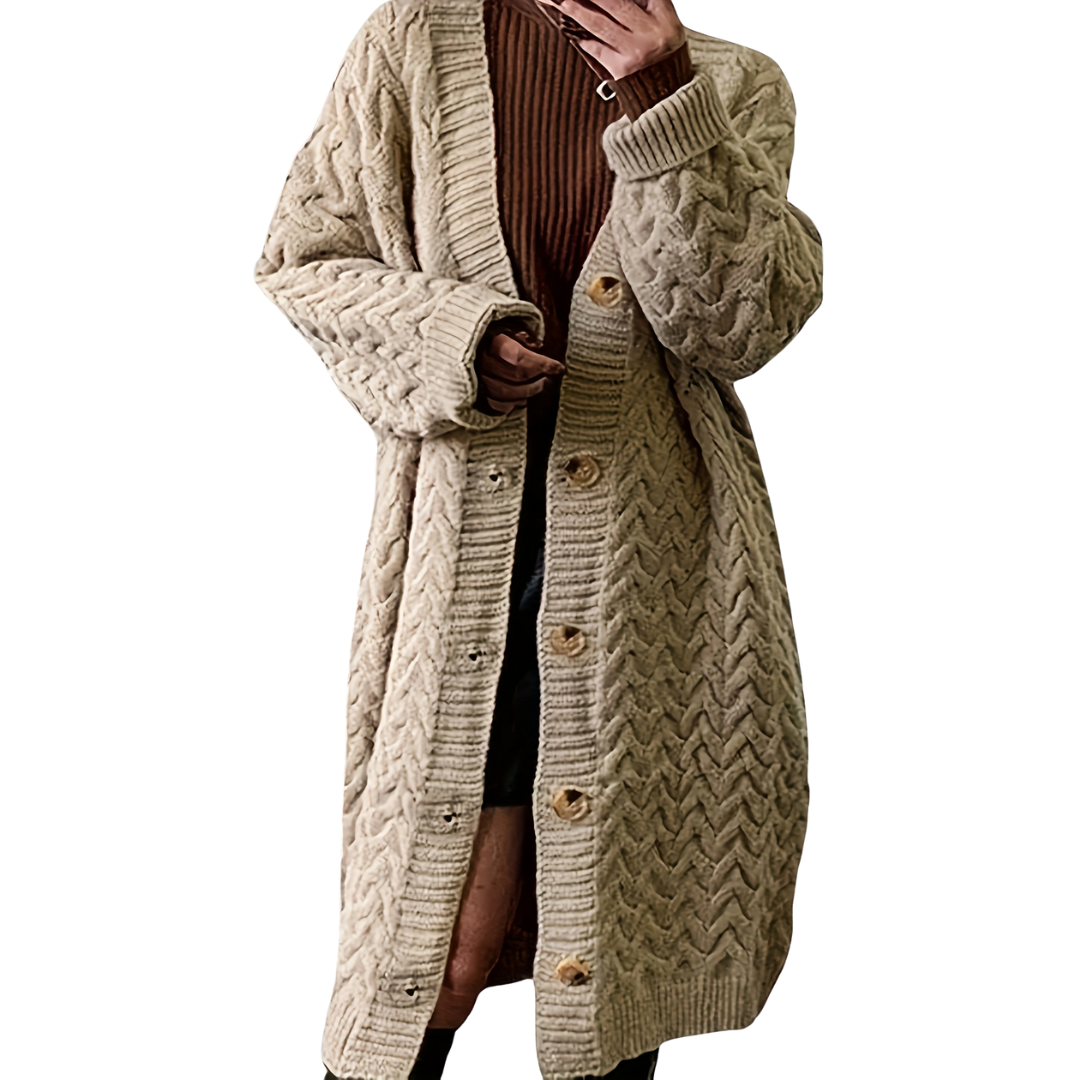 Elizabeth | Winter Sweater Brown | FormaLuxe