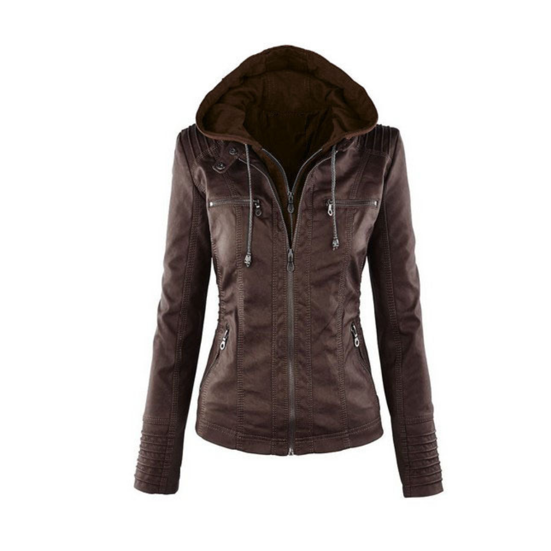 Leyla | Winter Jacket Khaki | FormaLuxe