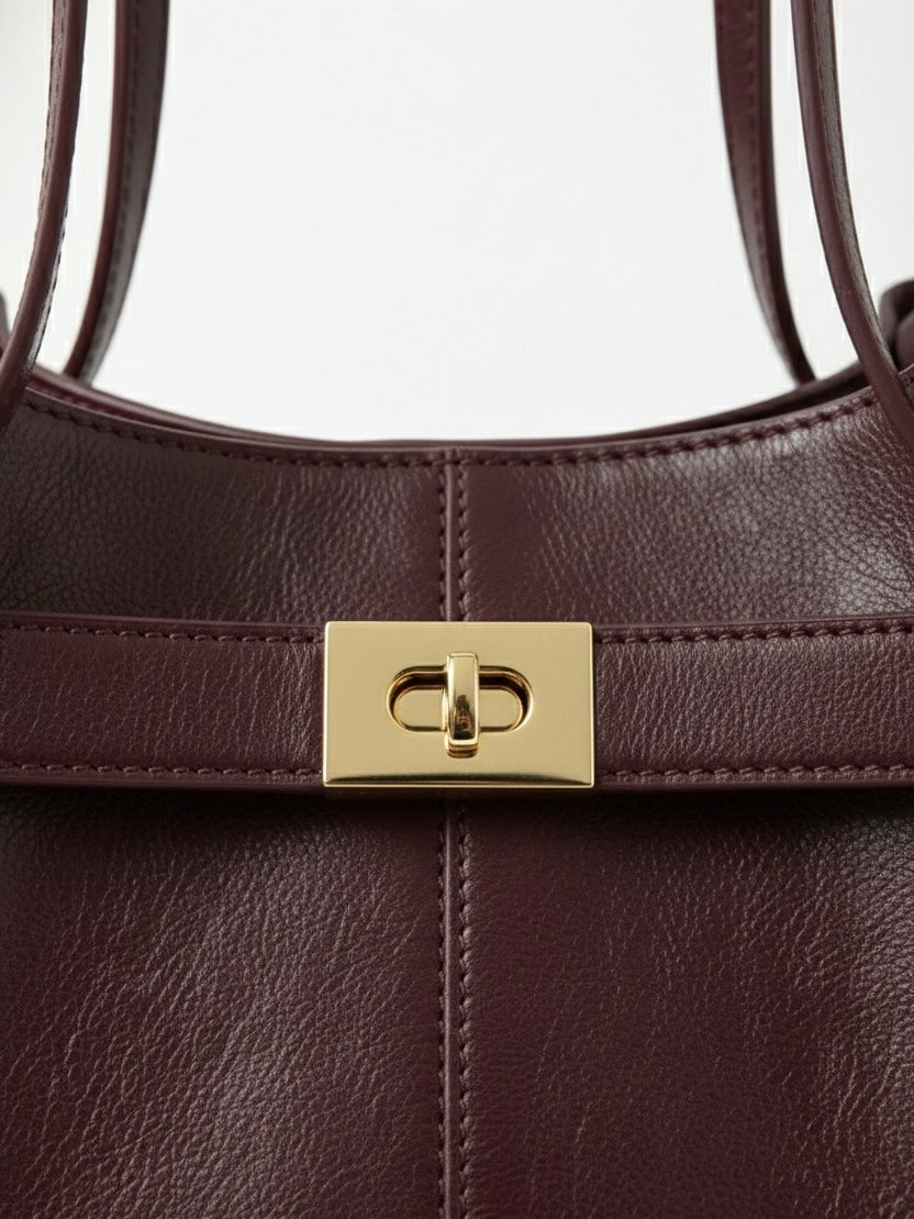 Adèle | Sac cabas en cuir Noir – Adele | Sac cabas en cuir noir | FormaLuxe