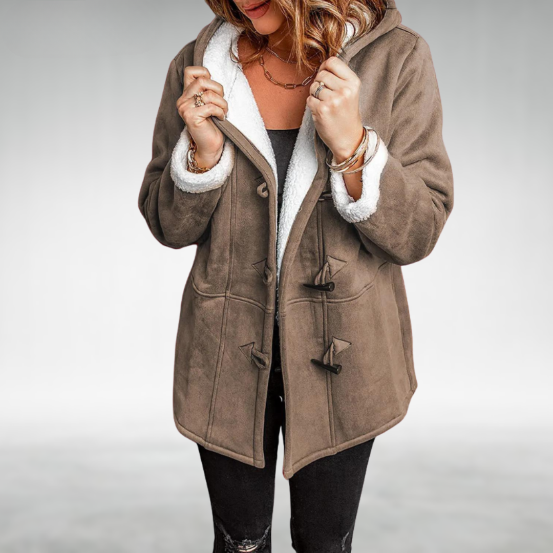 Amanda | Stilvoller Mantel Grau | FormaLuxe