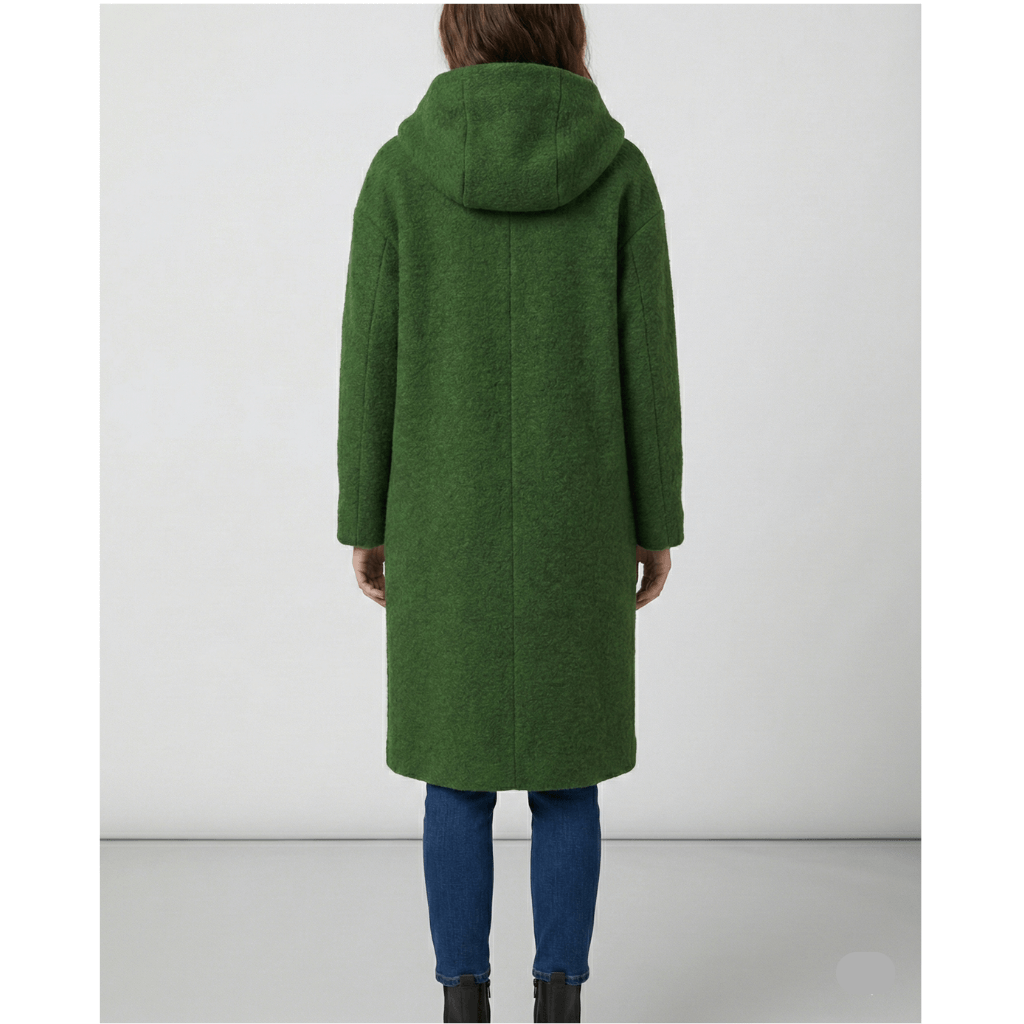 Eleonora Jacke | Weich, elegant und versandkostenfrei Dunkelgrün | FormaLuxe