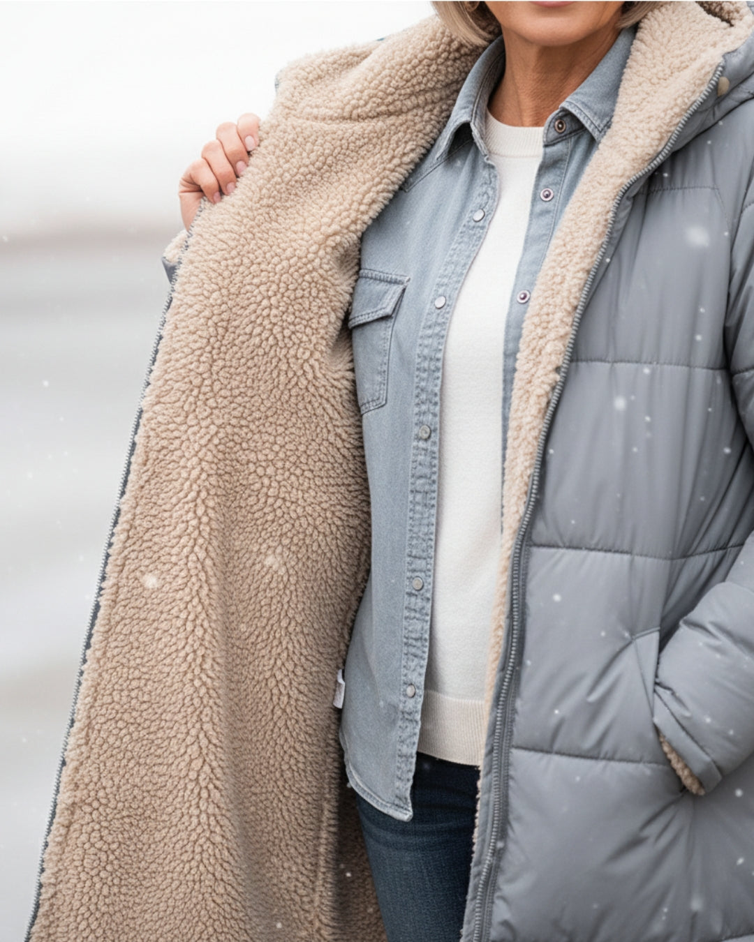 Sherpa Winter Coat Brown (Almost sold out!) | FormaLuxe