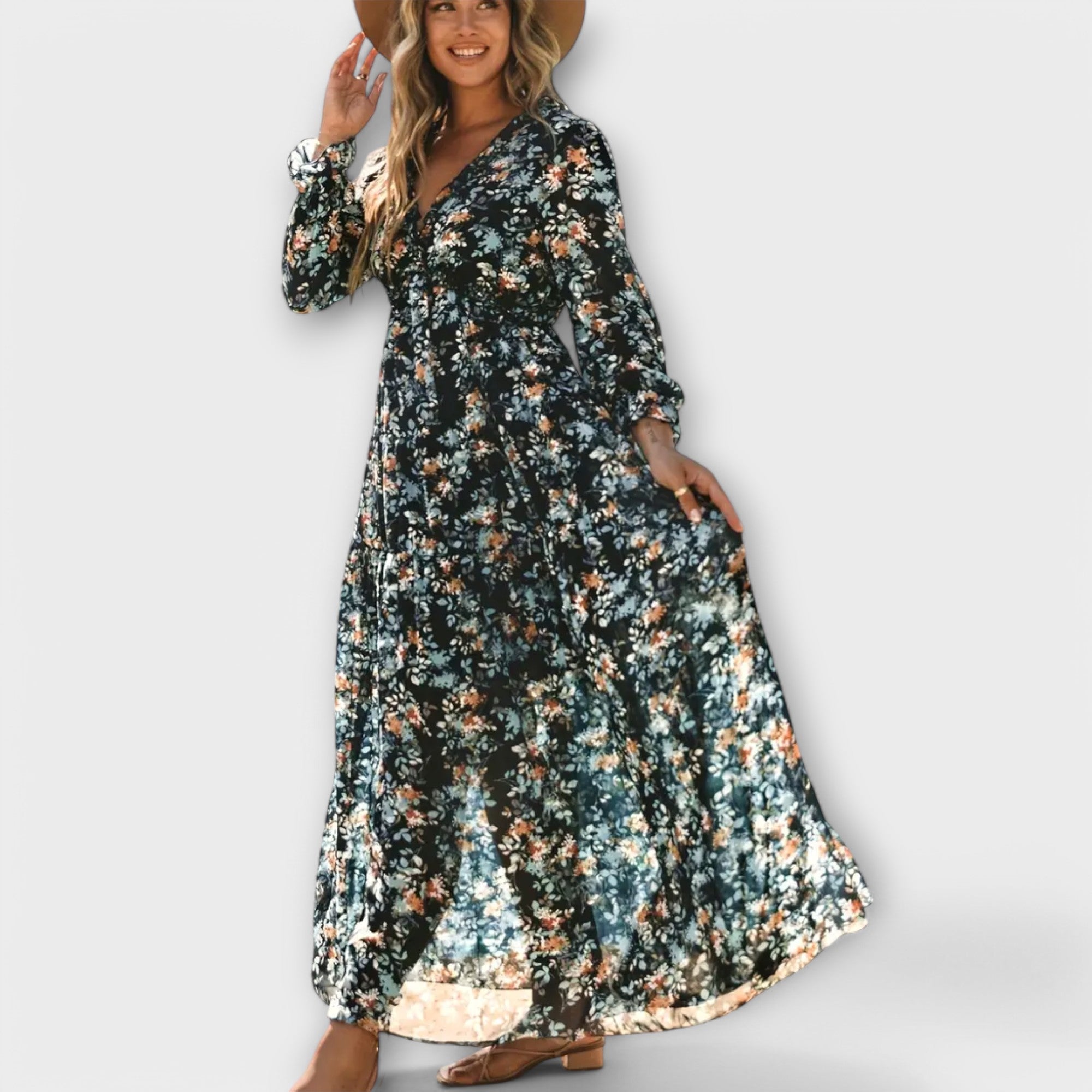 Helen - Elegantes Kleid Rosa | FormaLuxe