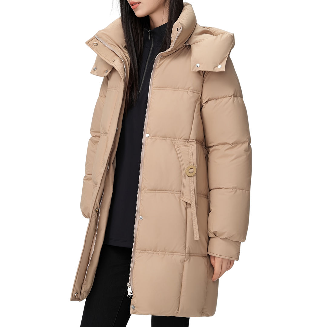 Aniya | Winter Coat Brown | FormaLuxe
