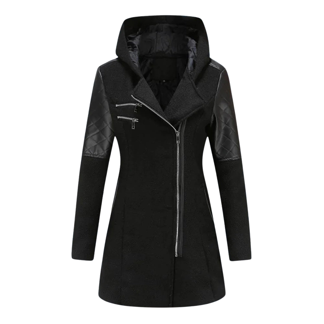 Rosie | Winter Coat Dark Gray | FormaLuxe