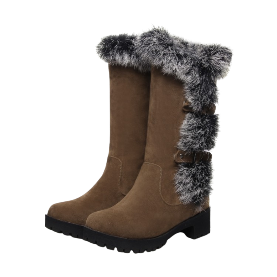Taliyah | Winter Boots Beige | FormaLuxe