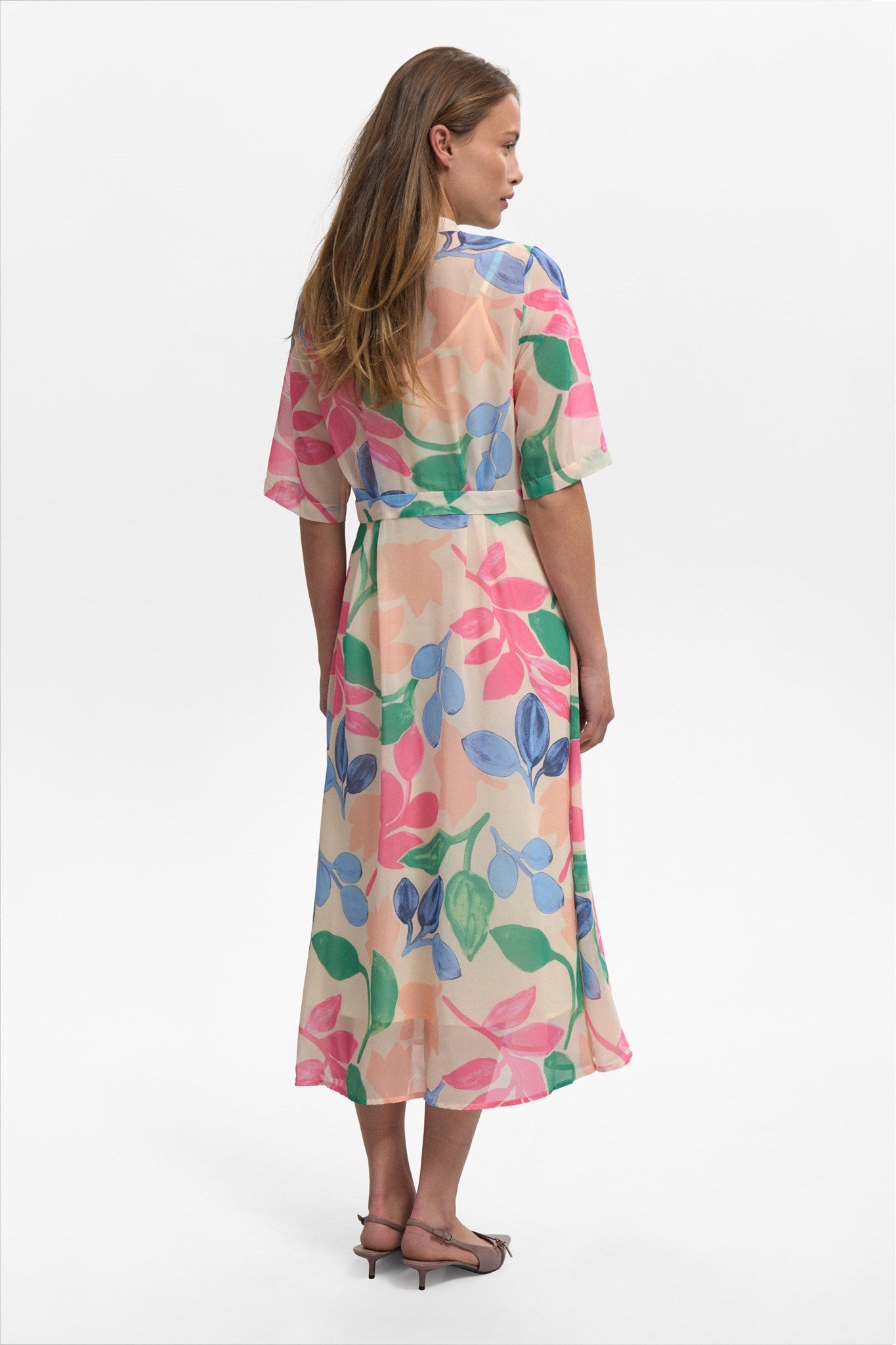 NUKYNDALL NEW SS DRESS - Birch | FormaLuxe