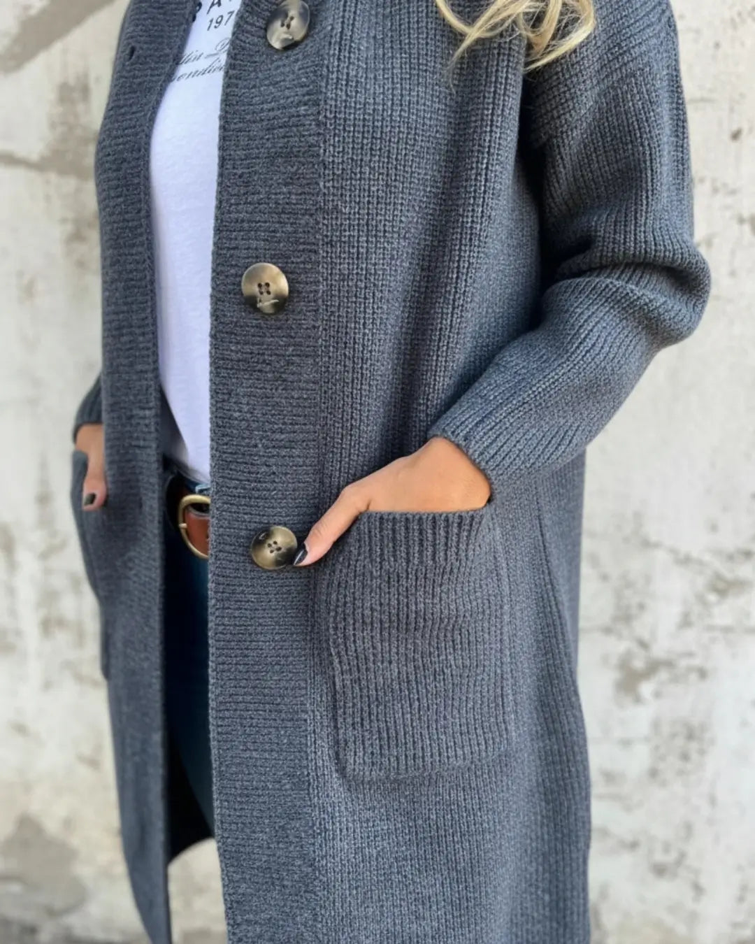 Cozy Knit Cardigan Beige (Almost sold out!) | FormaLuxe
