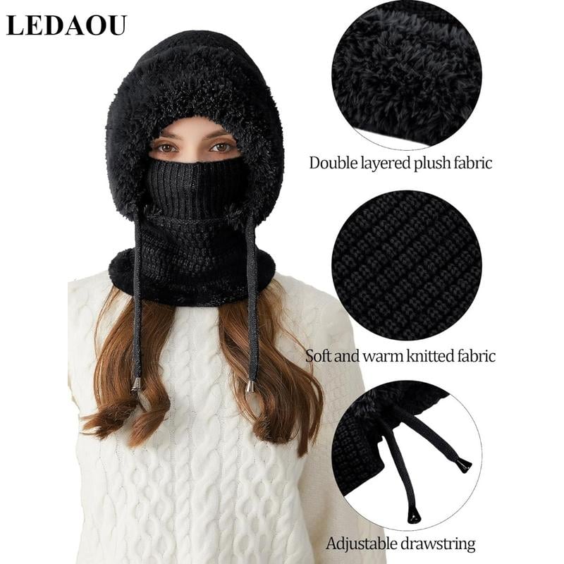 🔥3 in 1 Beanie Hat For Women Khaki | FormaLuxe