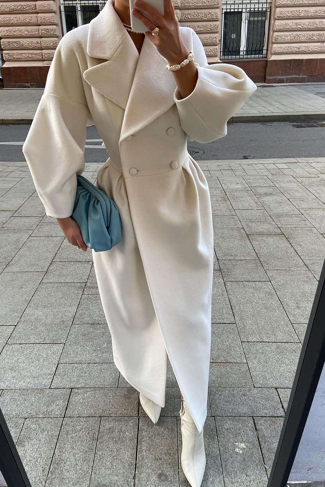 Isobel - Tijdloze Elegante Lange Jas – Cosy Fall Vibes | FormaLuxe