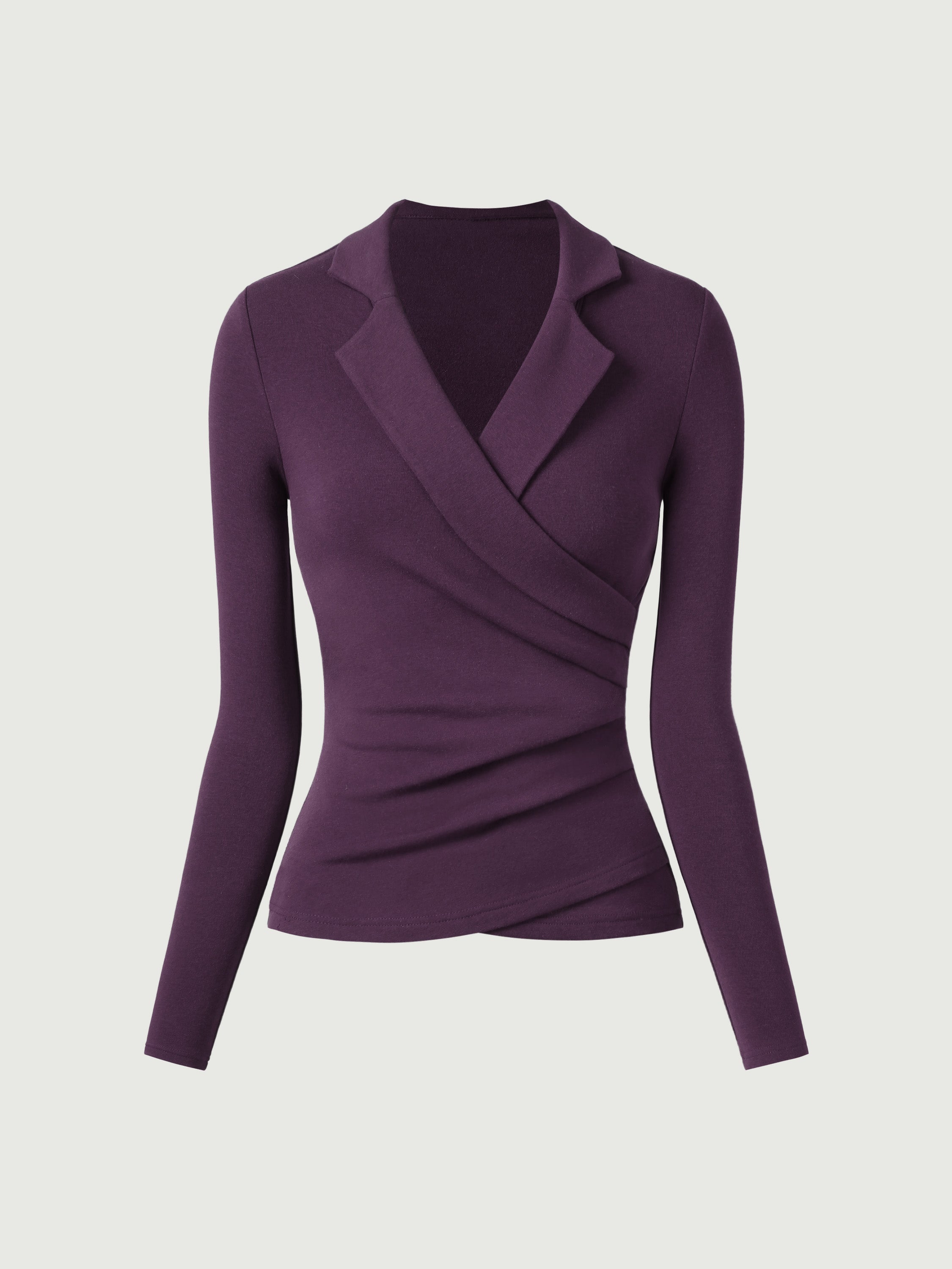 Surplice Top with Eco-Mousse® Collar