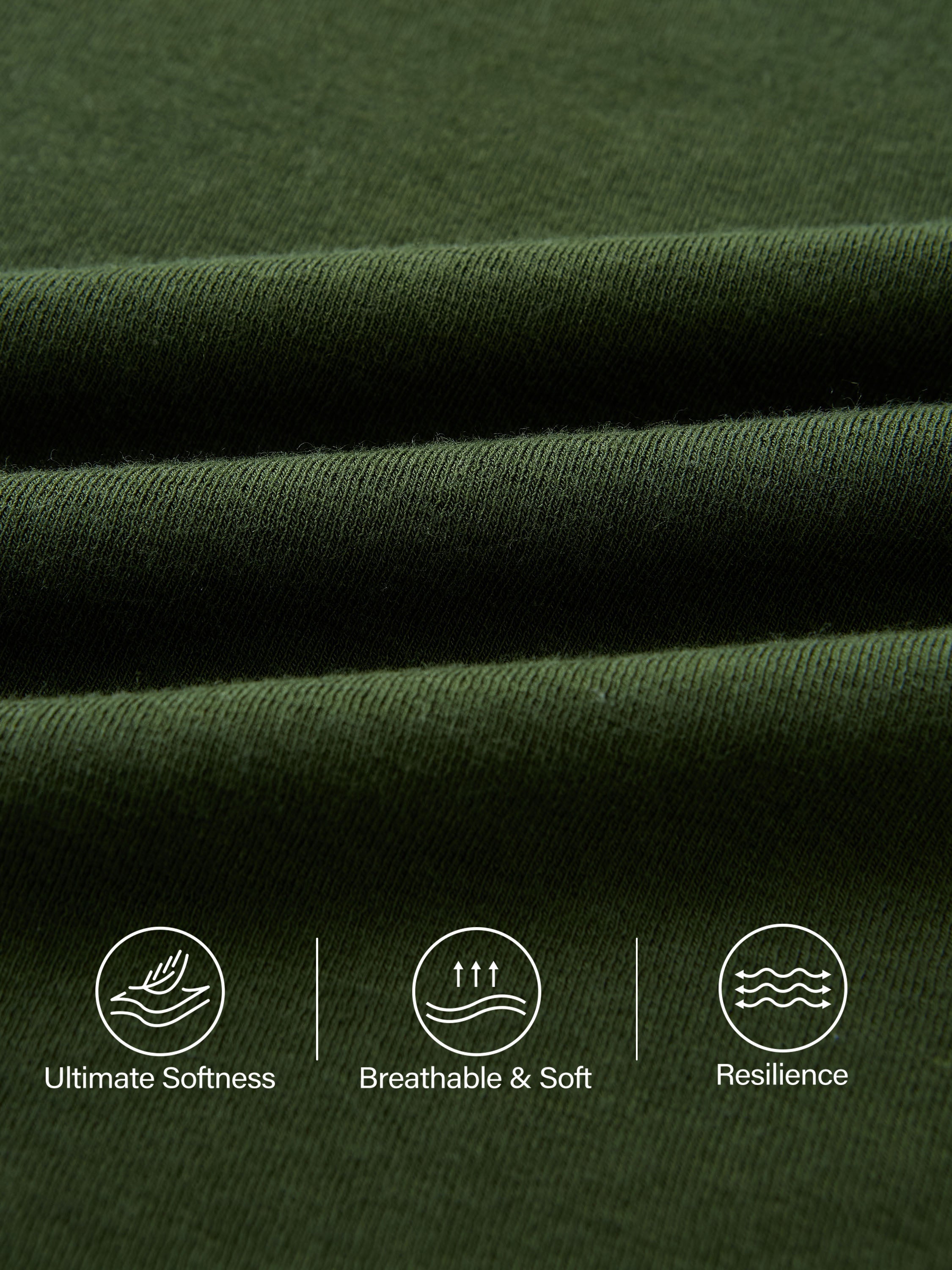 Light Warm Crewneck Tucked Top Moss Olive – Women > Tops > Shirts&Tops | FormaLuxe