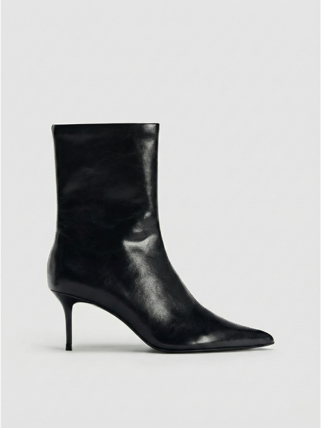 Bottines à talons pointus noires pour femmes Crick | | FormaLuxe
