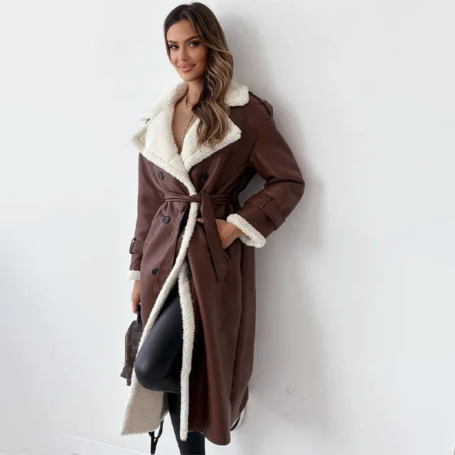 Aurelia | Trenchcoat Schwarz | FormaLuxe