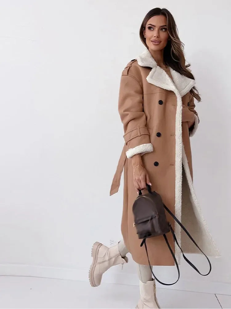 Aurelia | Trenchcoat Schwarz | FormaLuxe