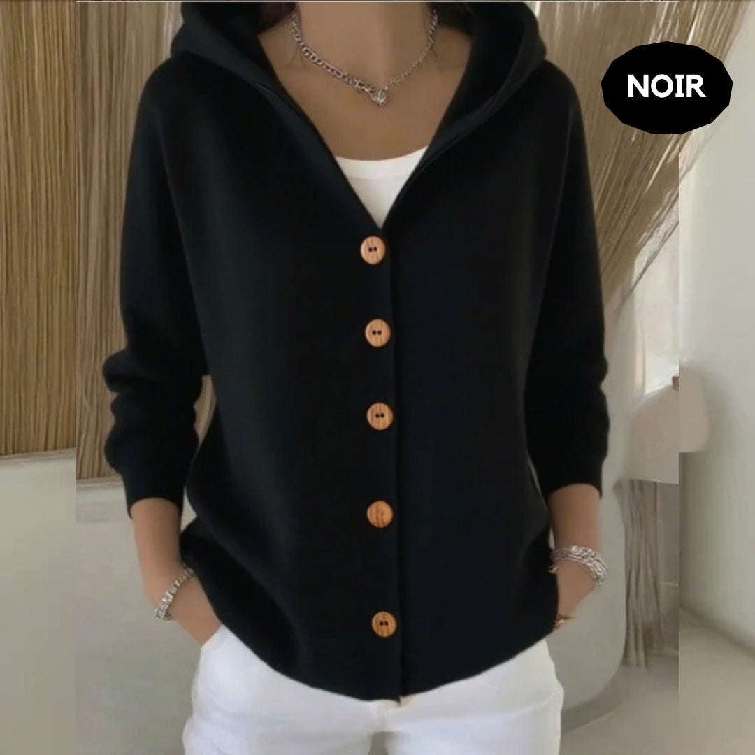 Pull à Capuche Rose | FormaLuxe