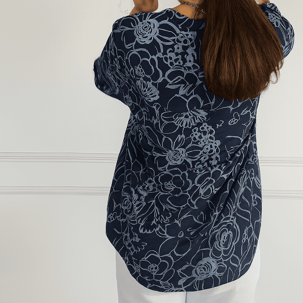 Blumige Eleganz – 2 zum Preis von 1! Hellblau – BEST SELLING | FormaLuxe