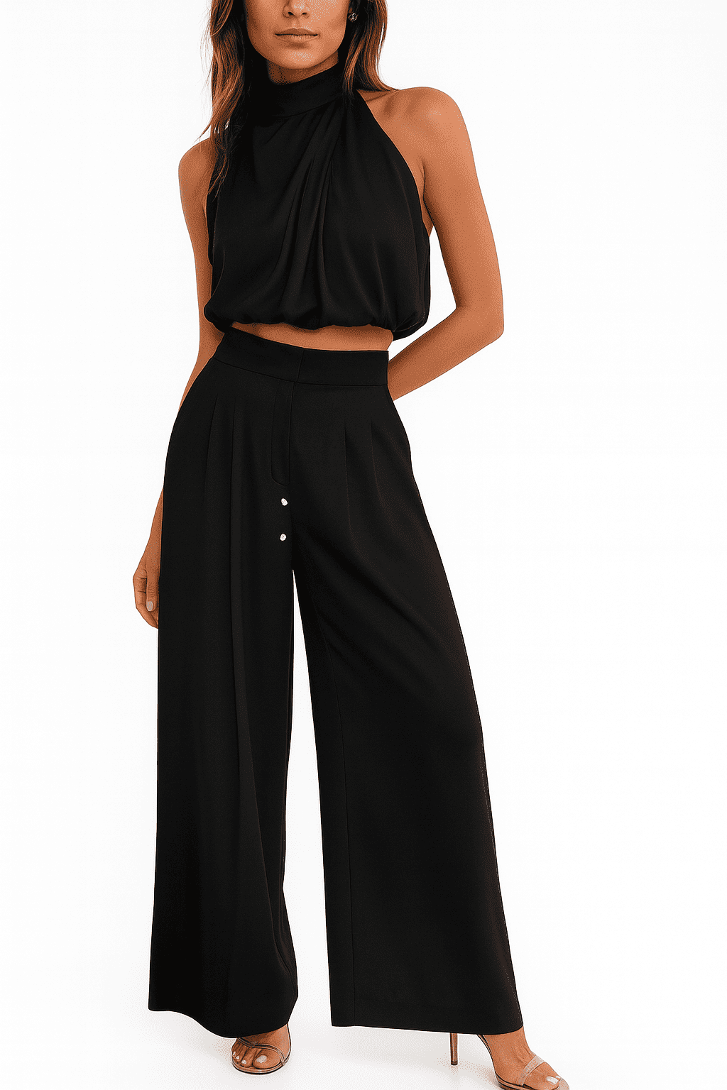 Danayln Set— Zweiteiler + Gratis Gürtel  [40 % NUR HEUTE] Weiß – Dresses | FormaLuxe