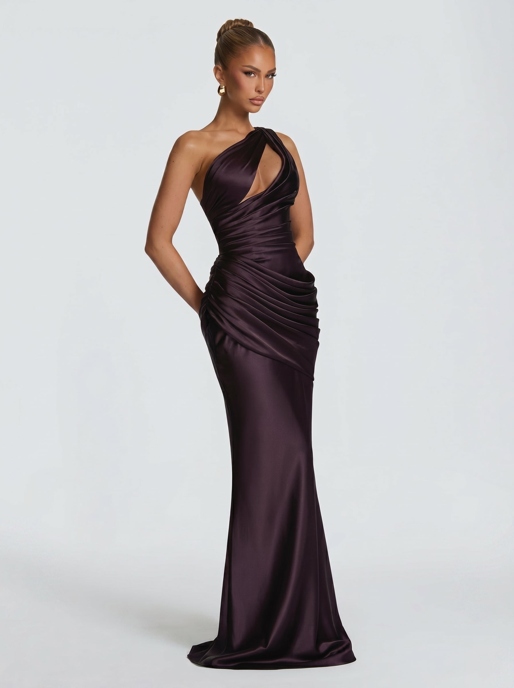 Emina Maxikleid Olivgrün – Dress | FormaLuxe