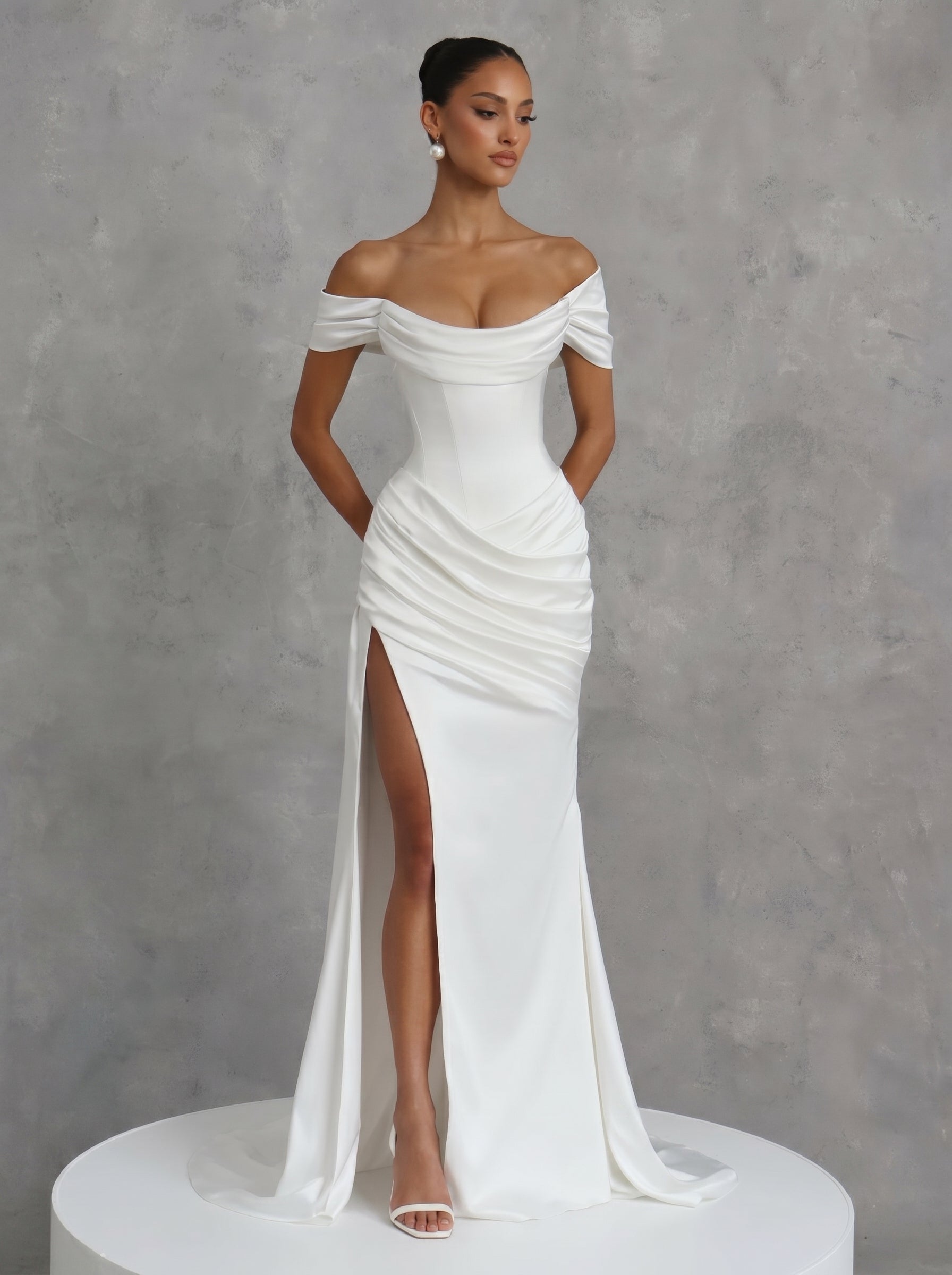 Riona Maxikleid Kirsche | FormaLuxe