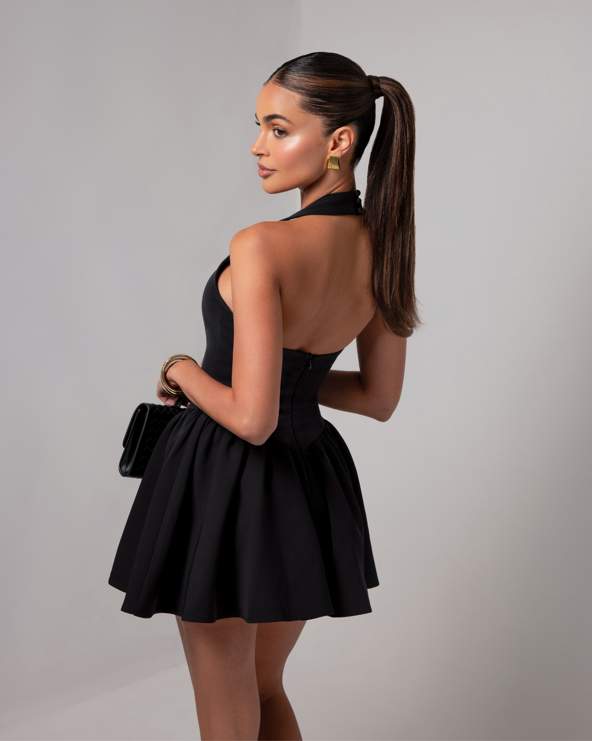 Helena | Klassisches Minikleid Weiß | FormaLuxe