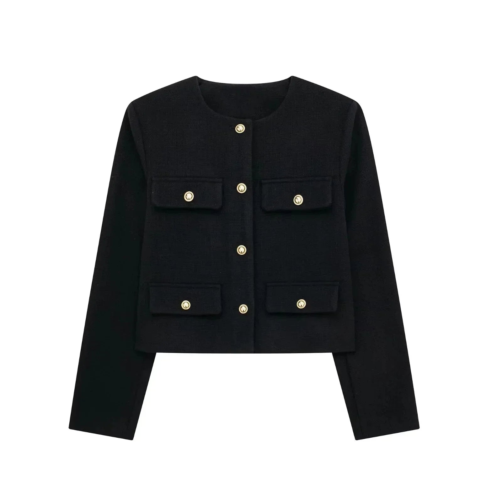 SIENA | Short Vintage Faux Leather Jacket