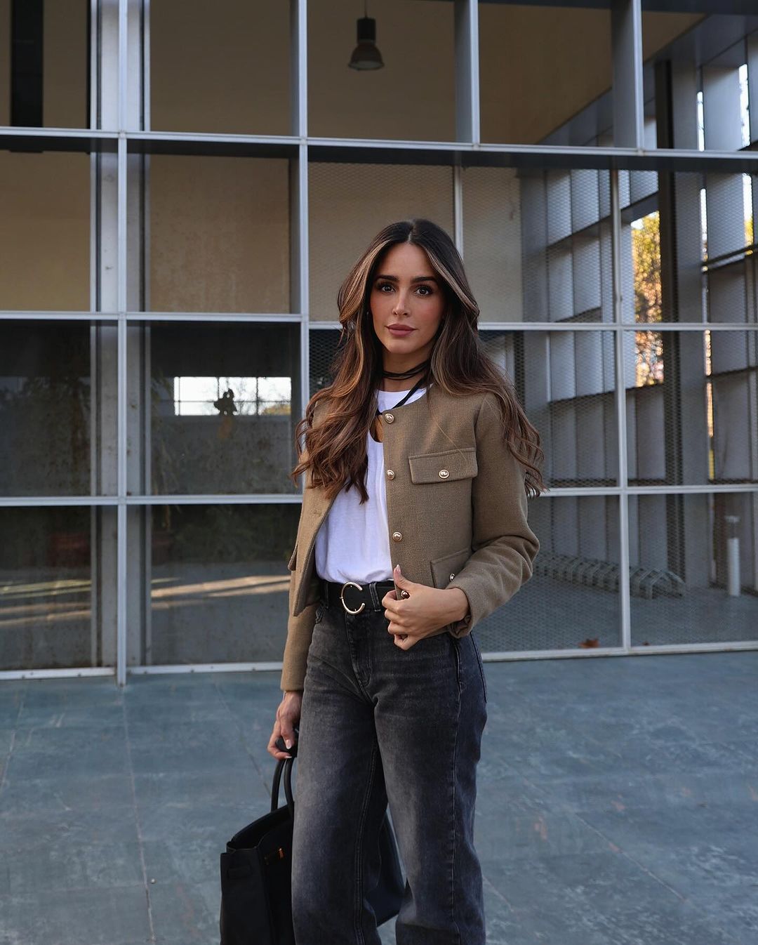 SIENA | Short Vintage Faux Leather Jacket