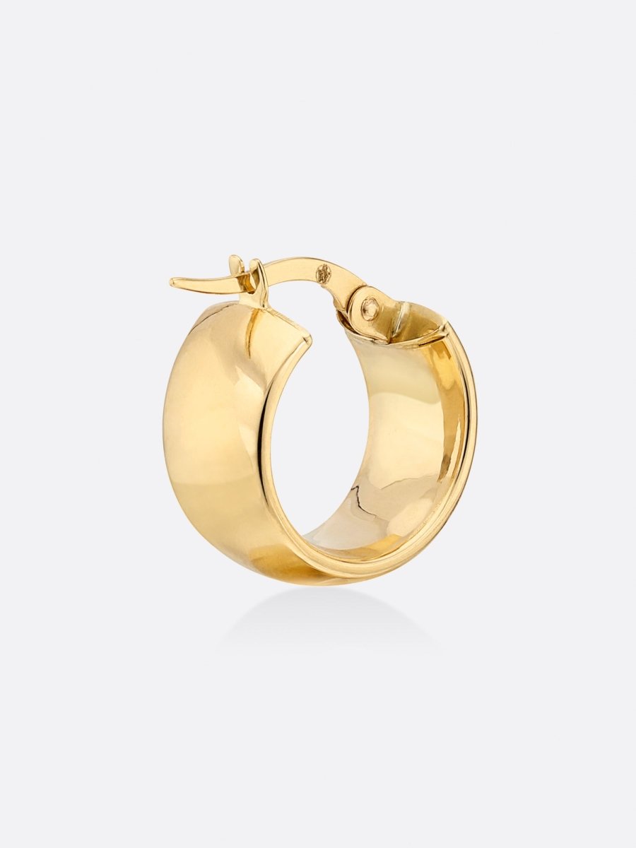 Icons Yellow Gold Mini Hoop Earrings – Fine Jewelry | FormaLuxe