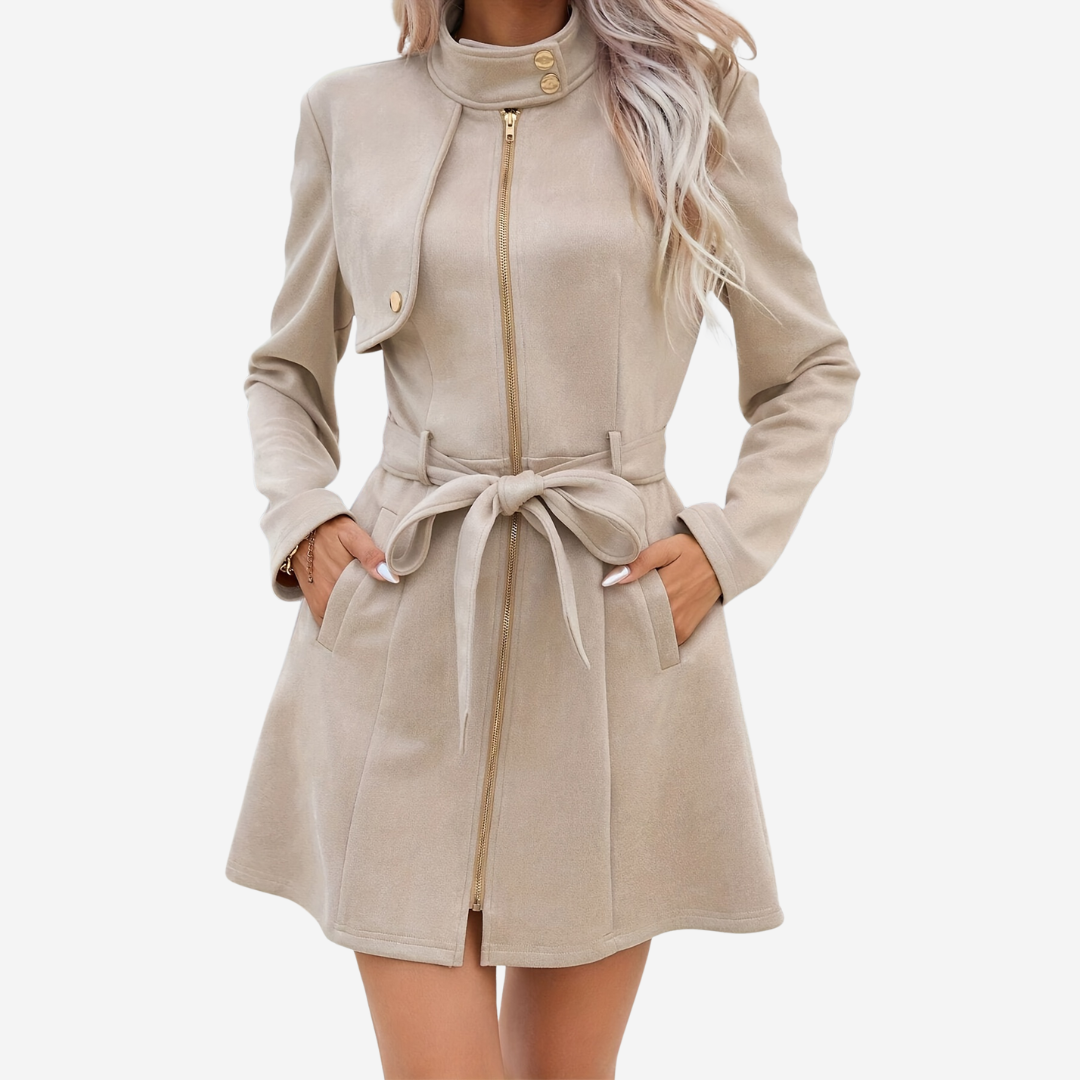 Willow | Coat Khaki | FormaLuxe