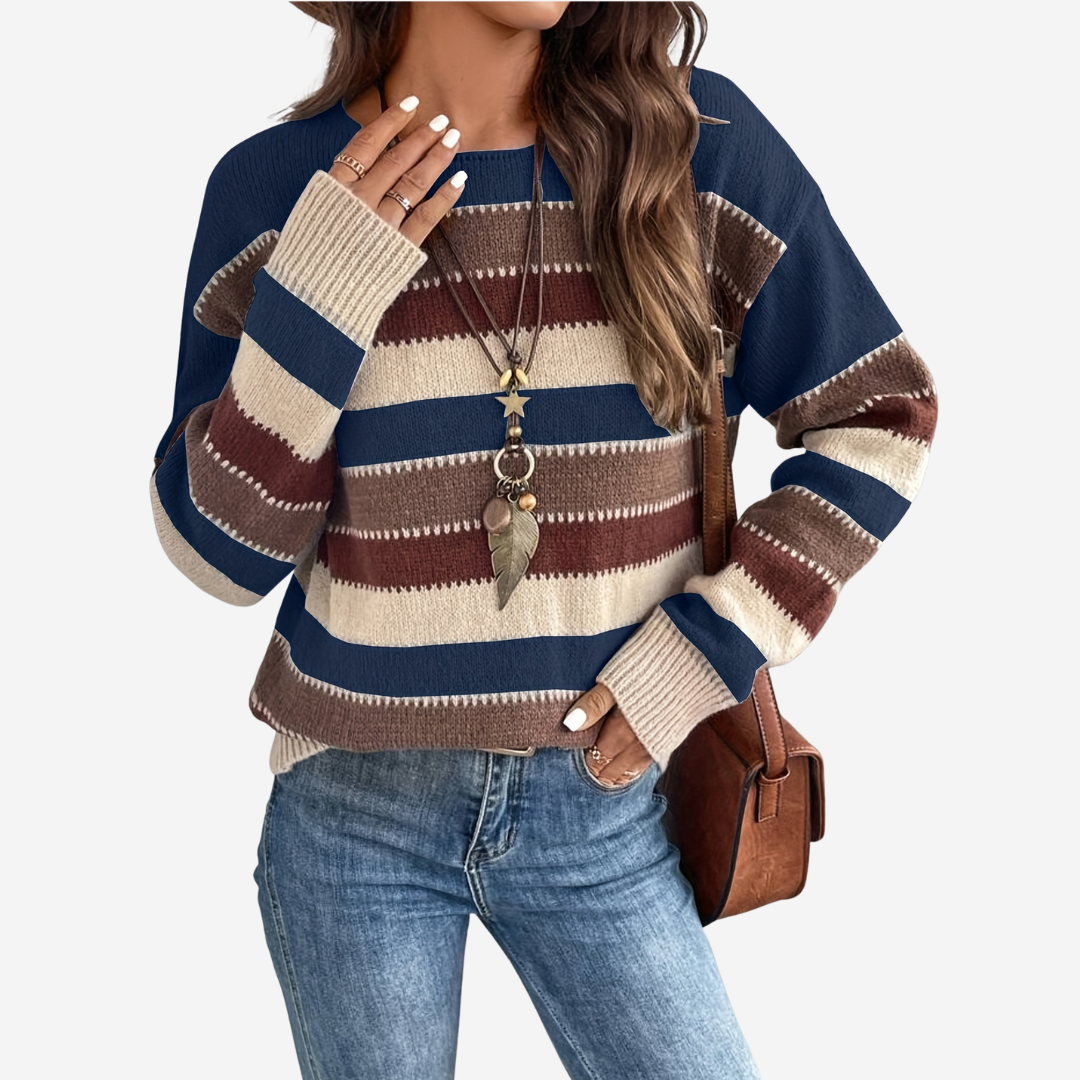 Amy | Sweater Dark Blue | FormaLuxe