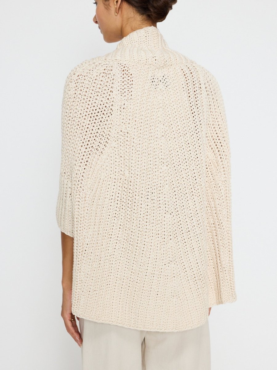 The Fida Handknit Shrug – Sweaters | FormaLuxe