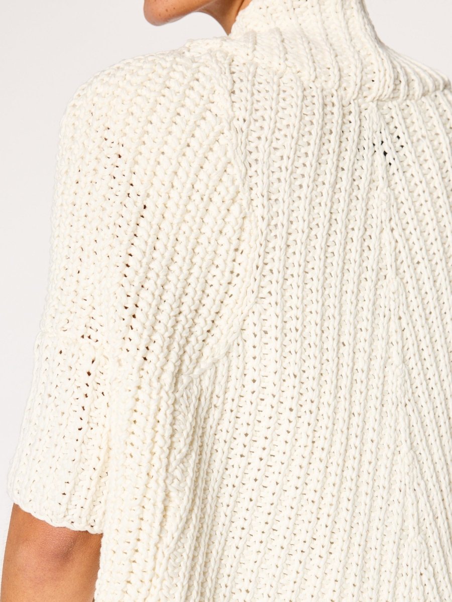 The Fida Handknit Shrug – Sweaters | FormaLuxe