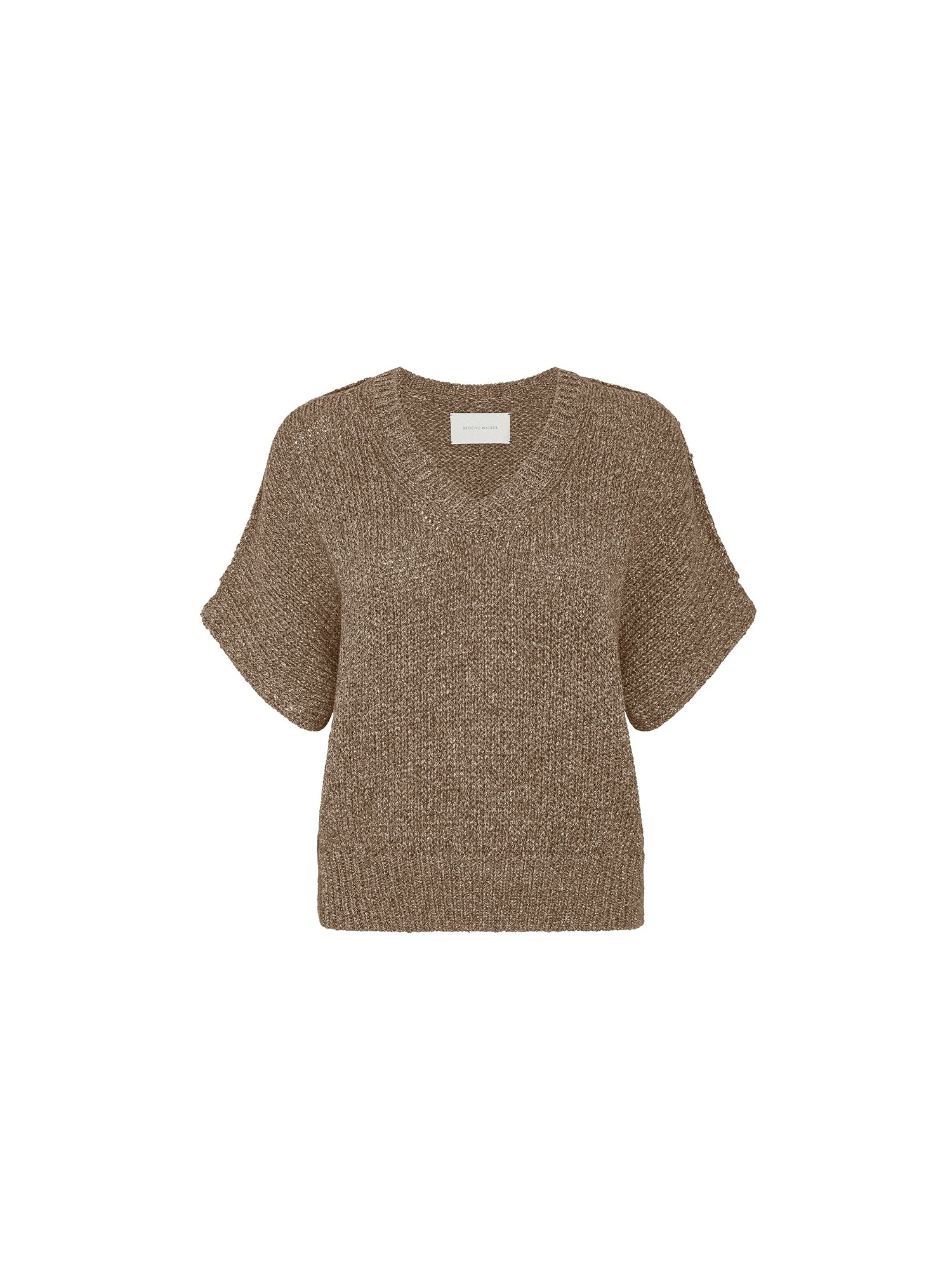 The Gaia Metallic Tee – Tops | FormaLuxe