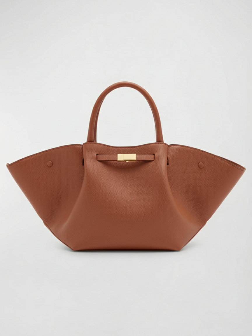 Arya | Faux Leather Handbag Schwarz | FormaLuxe