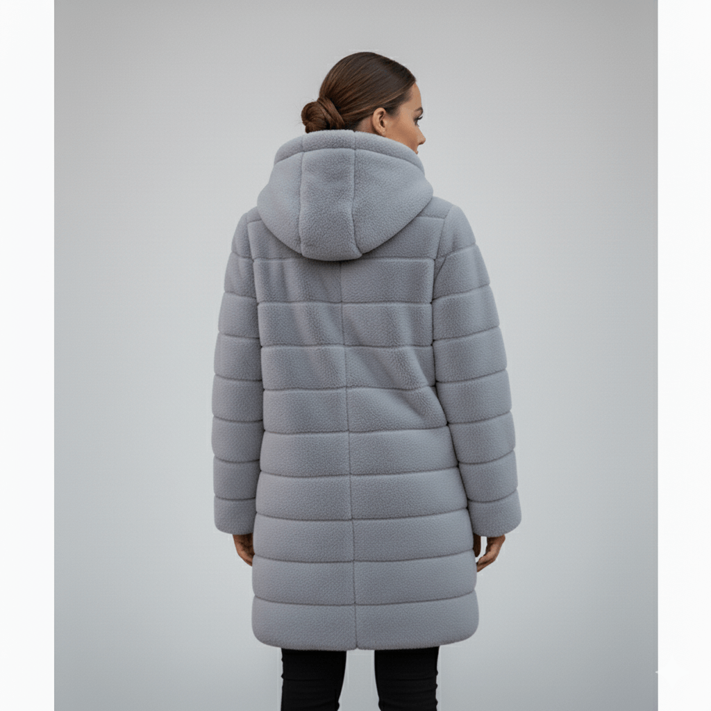 Alayah | Winter Jacket Gray | FormaLuxe