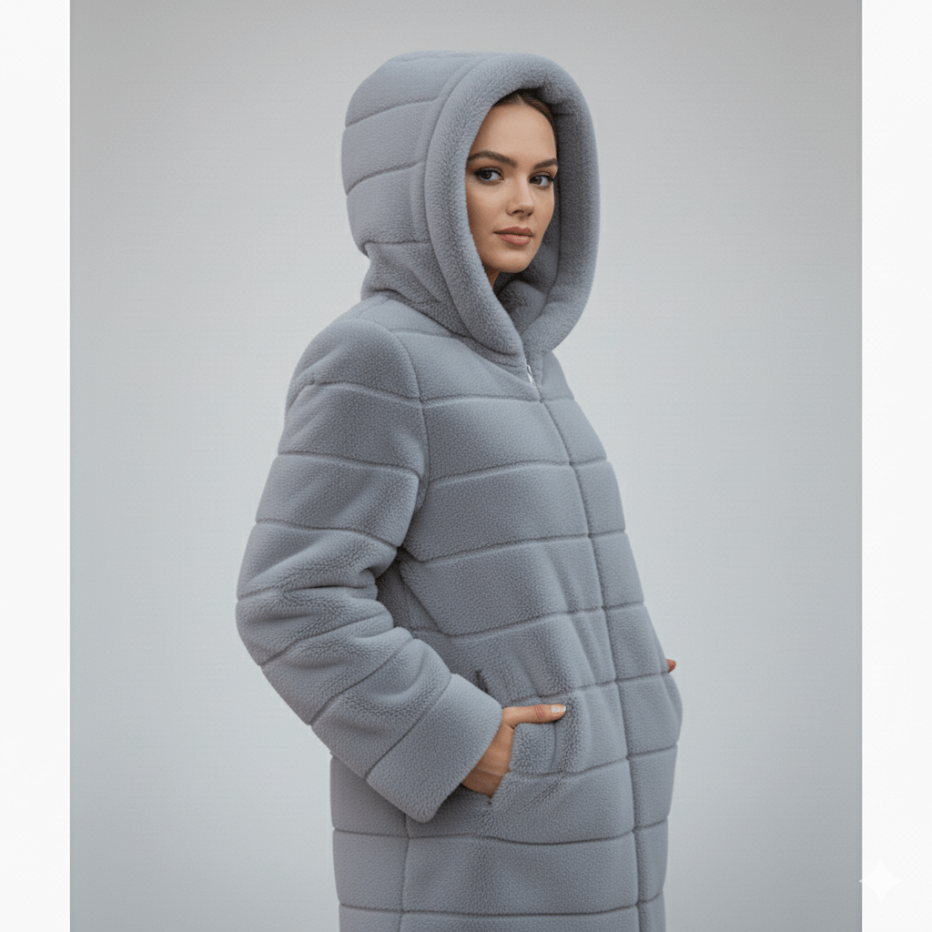 Alayah | Winter Jacket Gray | FormaLuxe