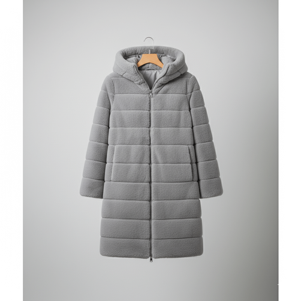 Alayah | Winter Jacket Gray | FormaLuxe
