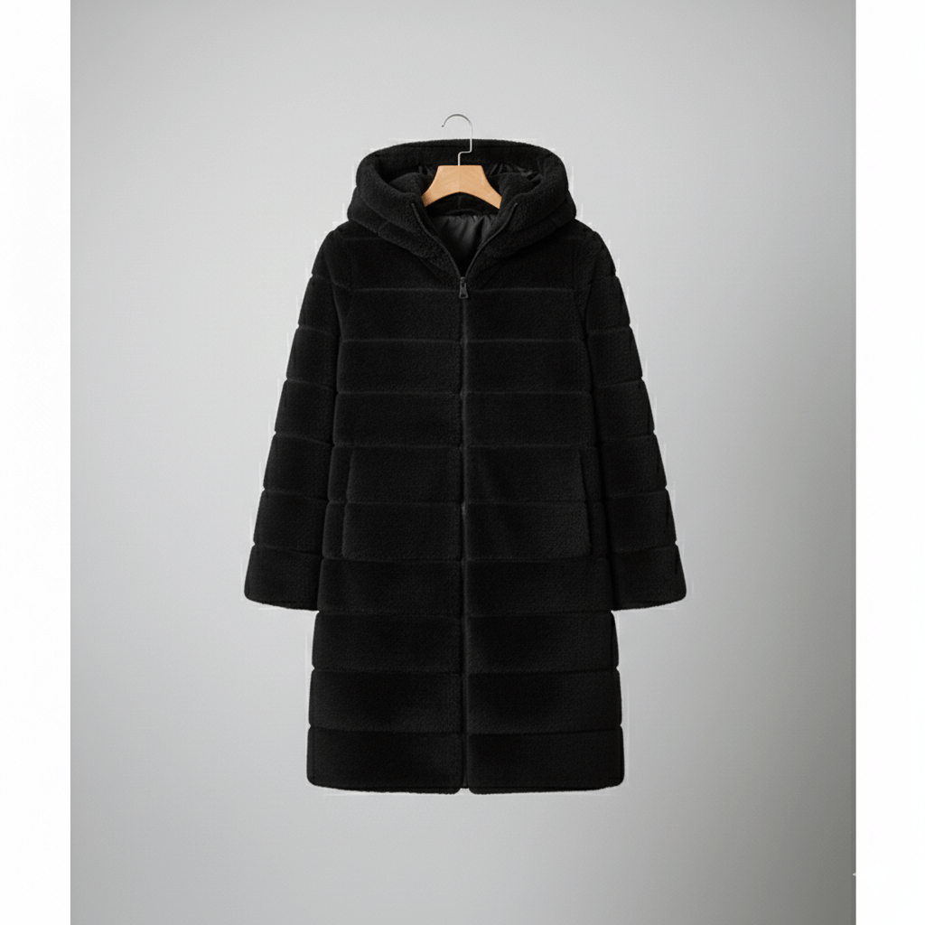 Alayah | Winter Jacket Gray | FormaLuxe
