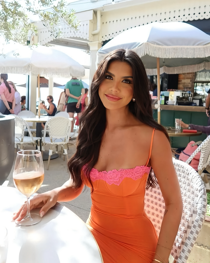Isla | Lebhaftes Bodycon-Kleid Orange | FormaLuxe