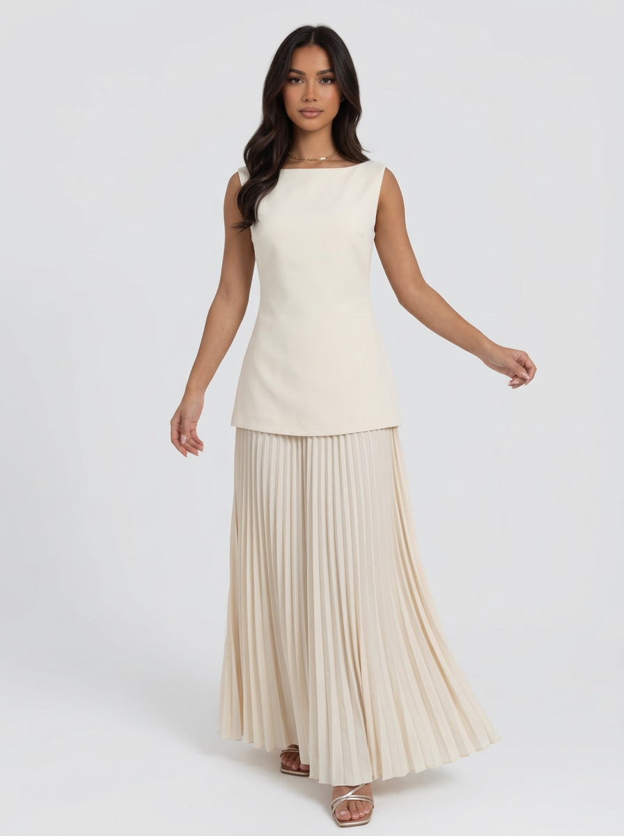 ROBE Maxikleid Schwarz | FormaLuxe