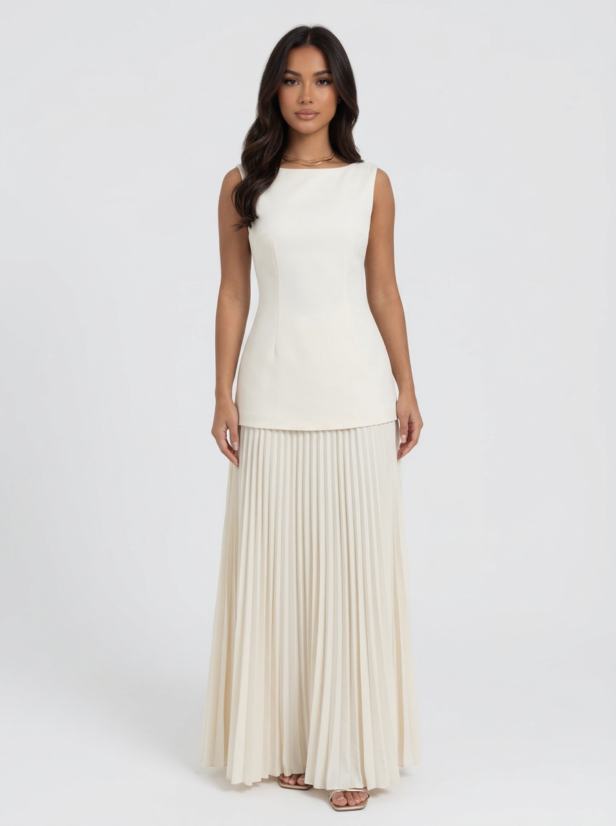 ROBE Maxikleid Schwarz | FormaLuxe
