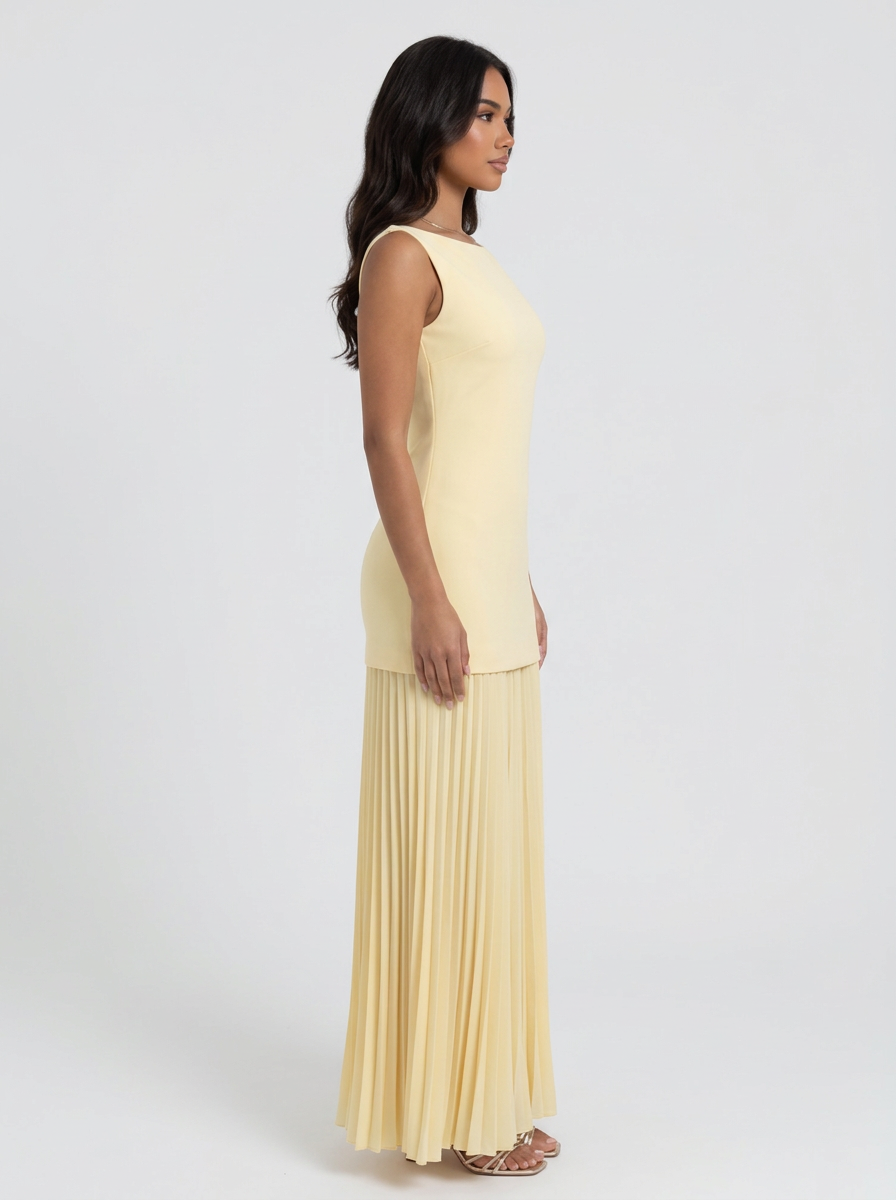 ROBE Maxikleid Schwarz | FormaLuxe