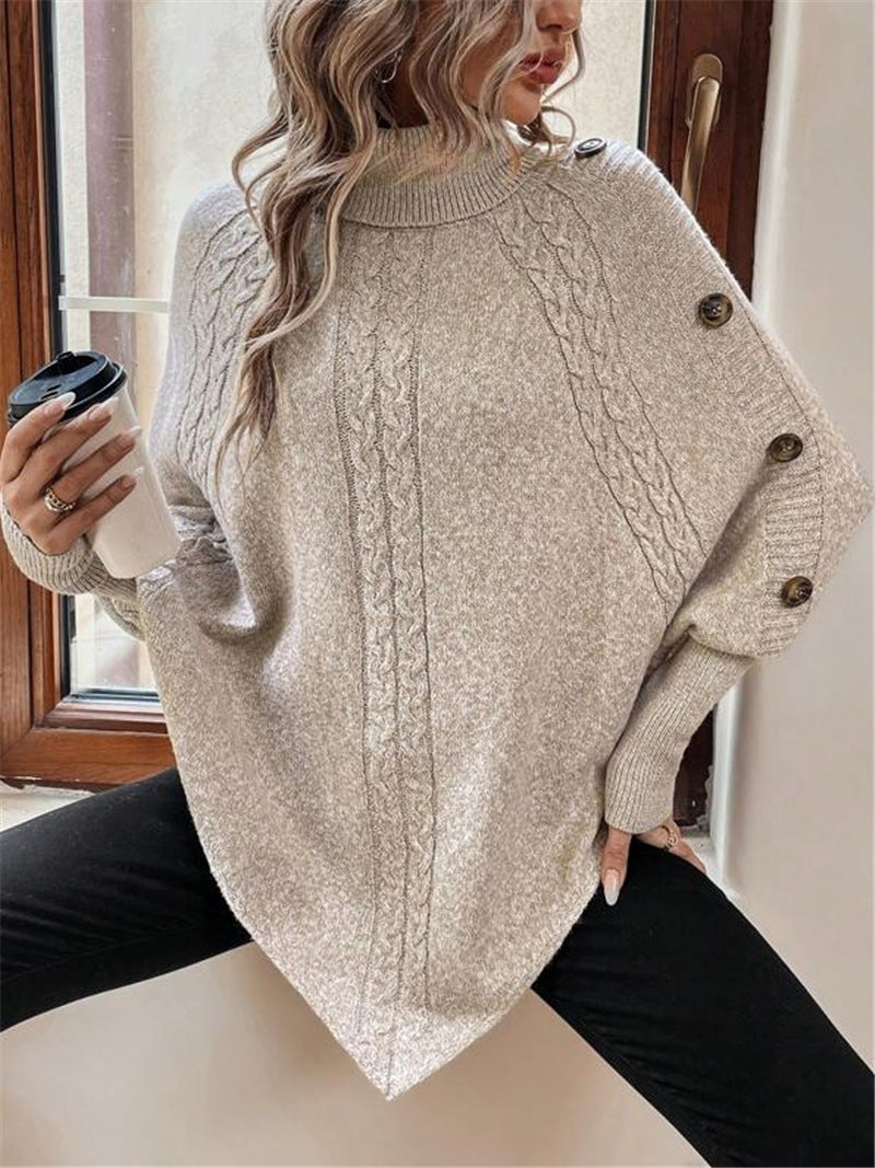 Delores | Winter Sweater Khaki | FormaLuxe