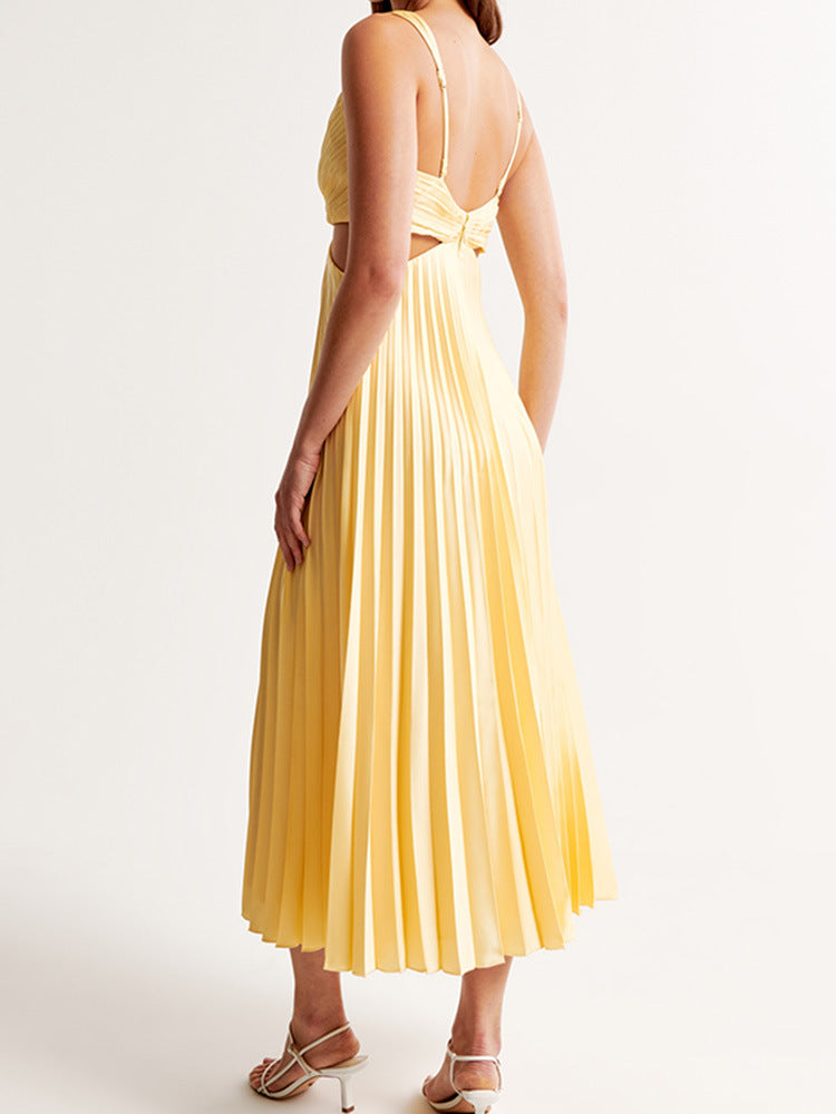 Zara | Verträumtes Maxikleid Gelb | FormaLuxe